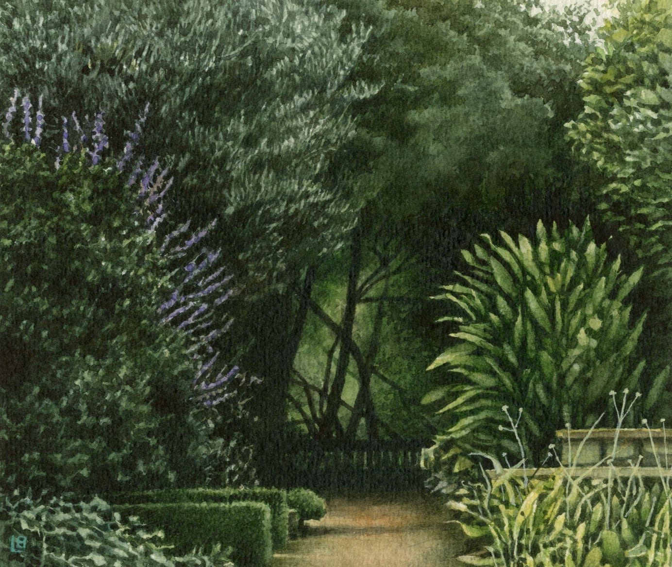 Liz Butler RWS, Shady Walk