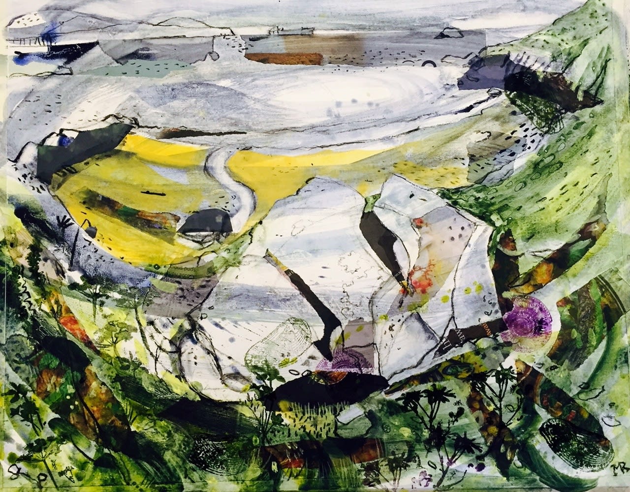 Mark Raggett RWS, Porth Melgan Boulder