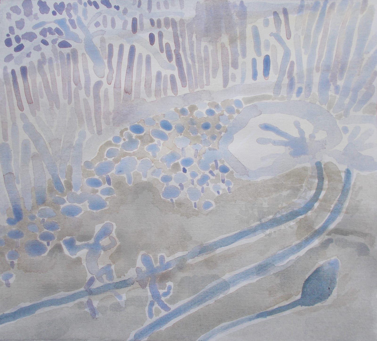 Anne Marlow RWS, Garden Pond