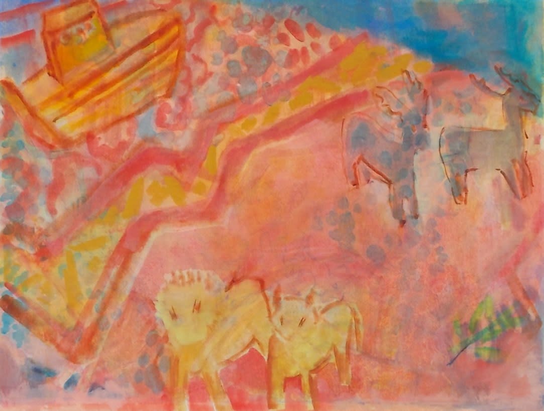 Anne Marlow RWS, Magic Carpet