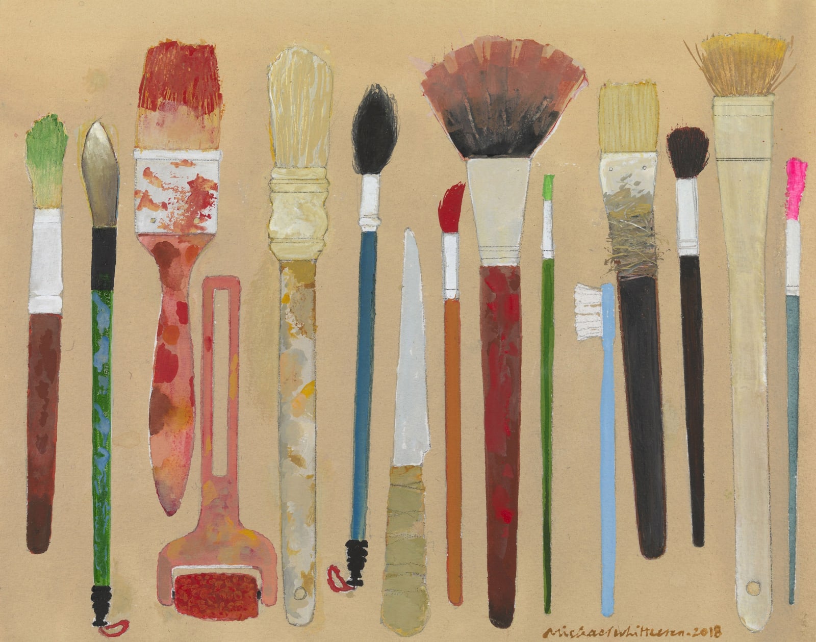 Michael Whittlesea RWS, Brushes and Things