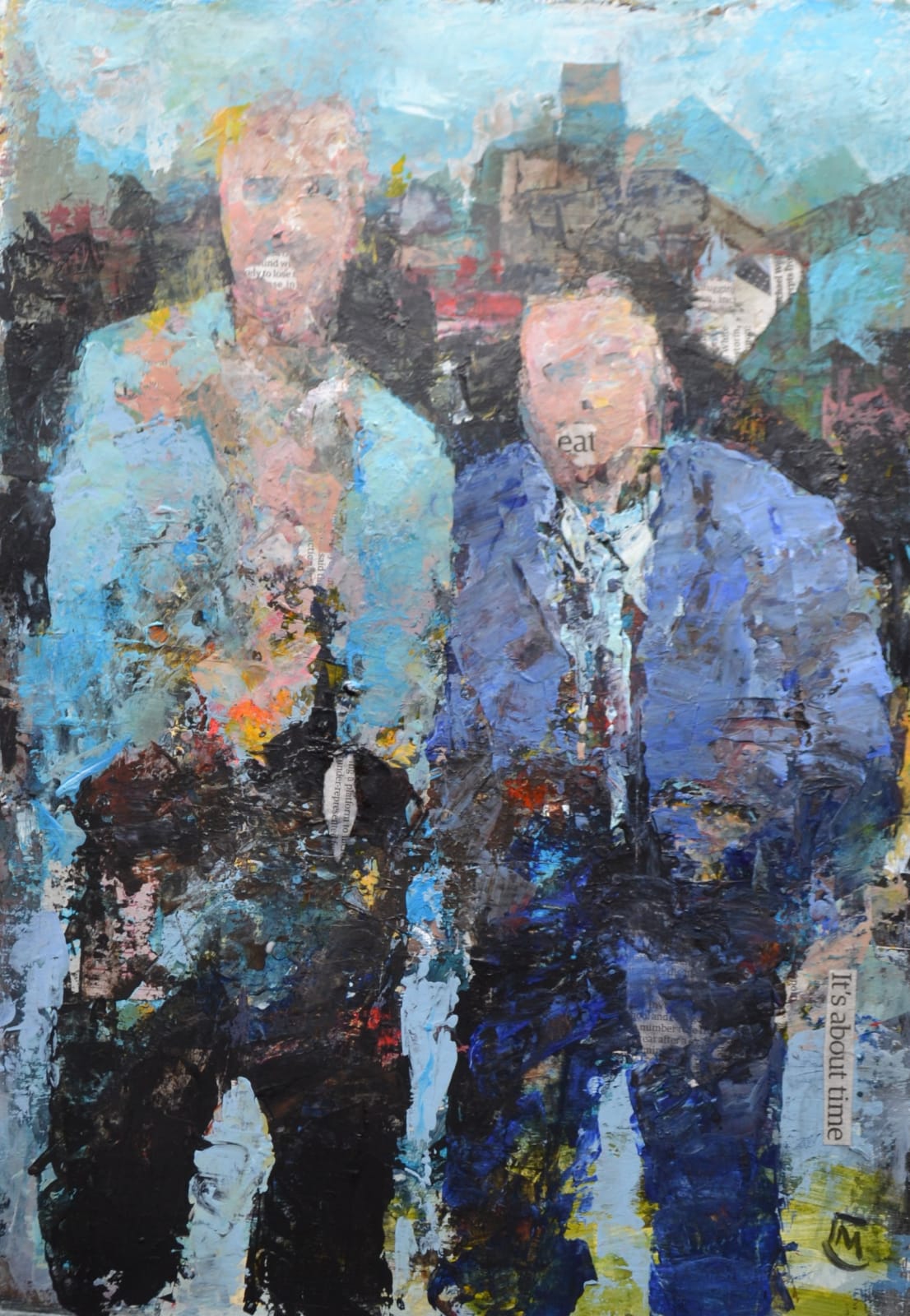 Colin Merrin RWS, It's About Time