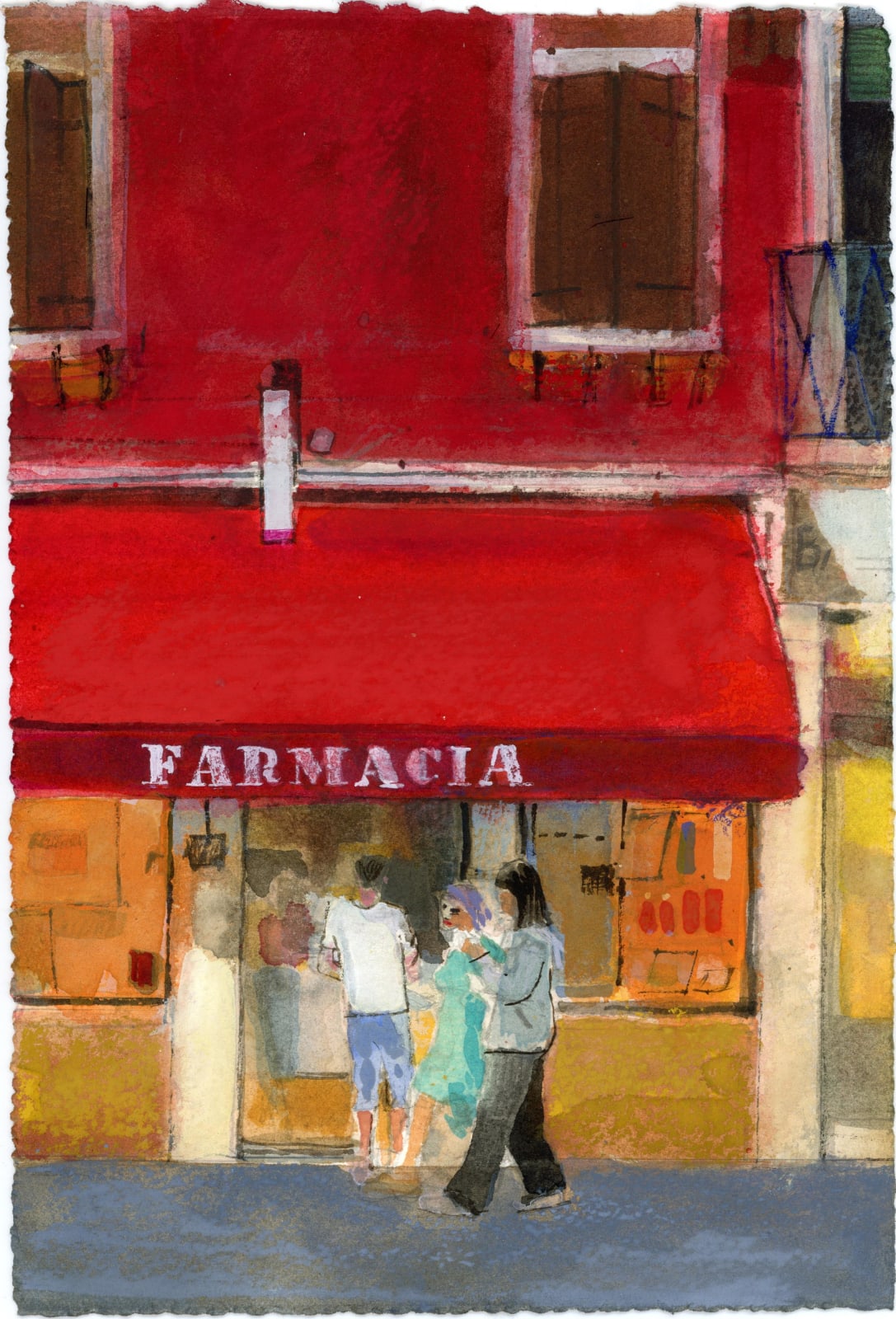 Peter Quinn RWS, Farmacia, Venice