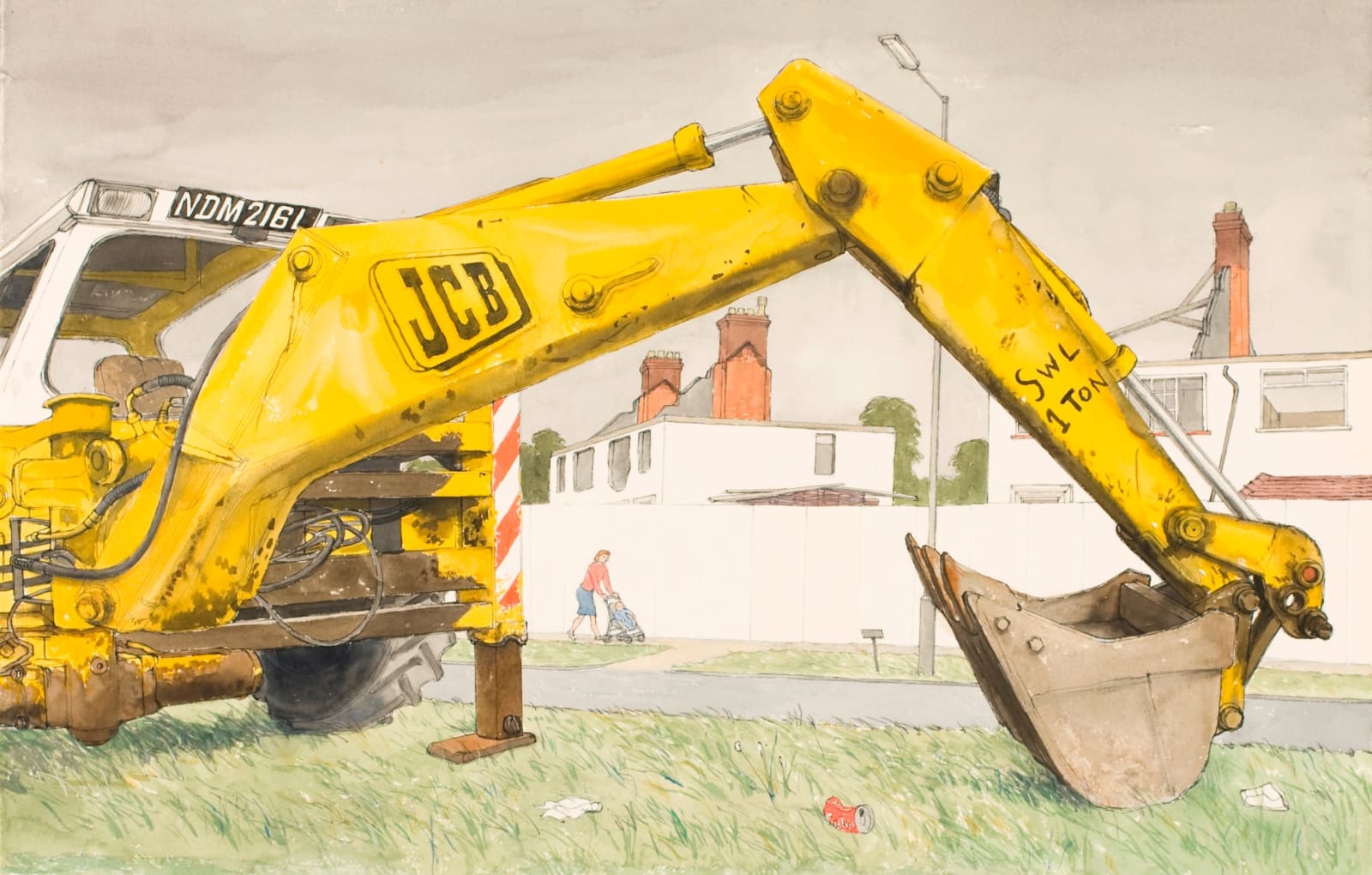 Arthur Lockwood RWS, JCB at Rest