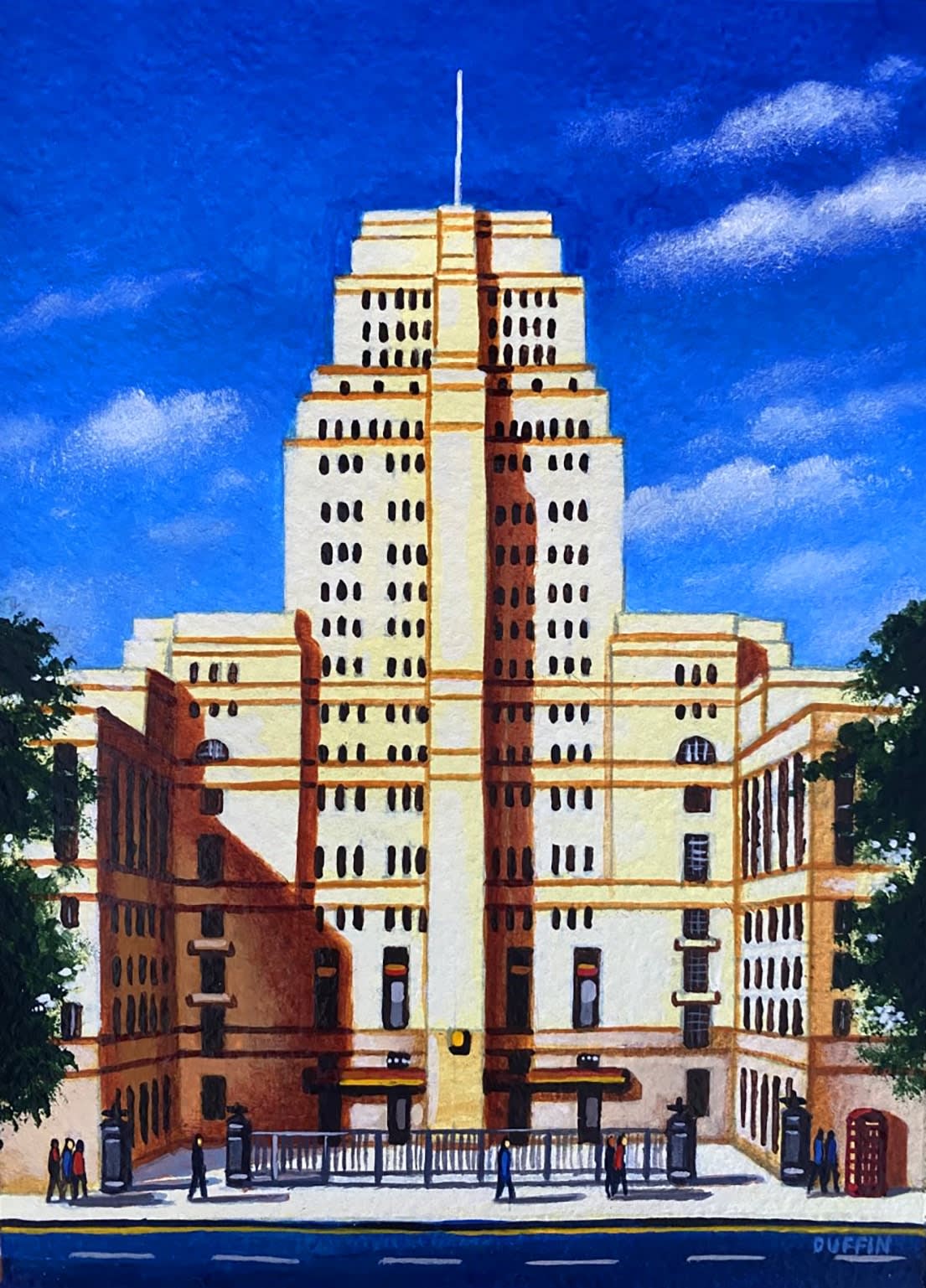 John Duffin RWS RE, Senate House