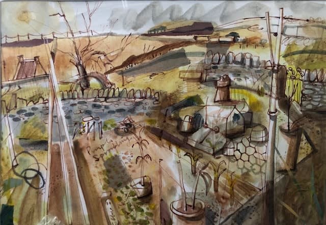 Mark Raggett RWS, Dora's Garden, Ebrington, Easter