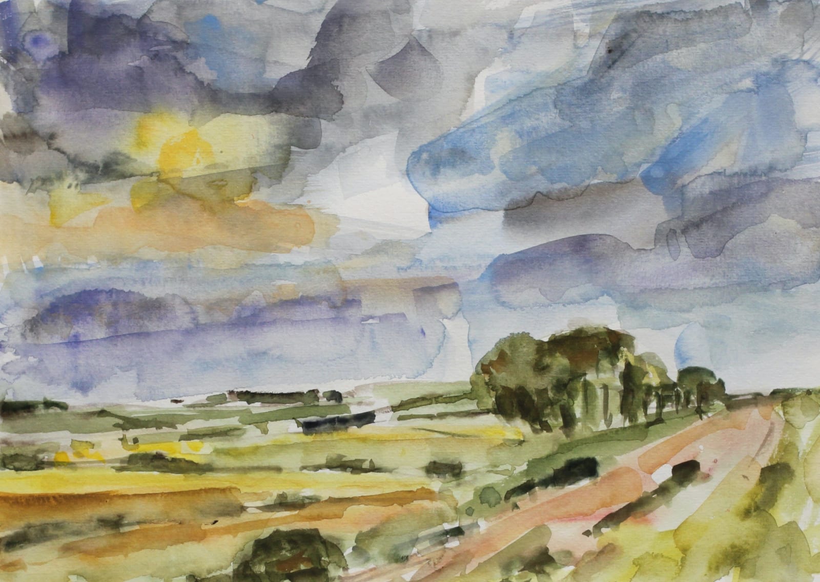 Lucy Marks RWS, The Copse