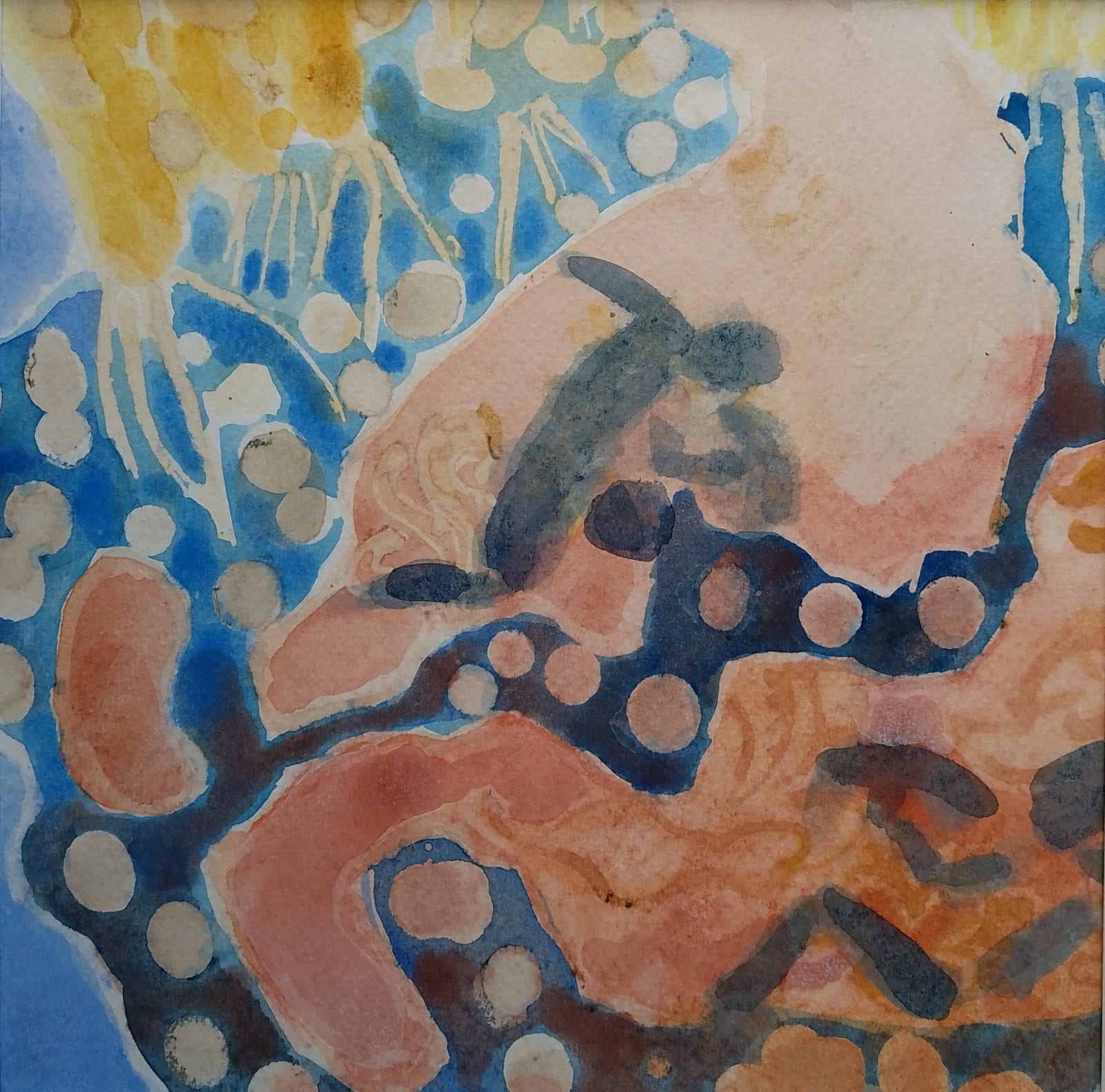 Anne Marlow RWS, The Continuous Fight