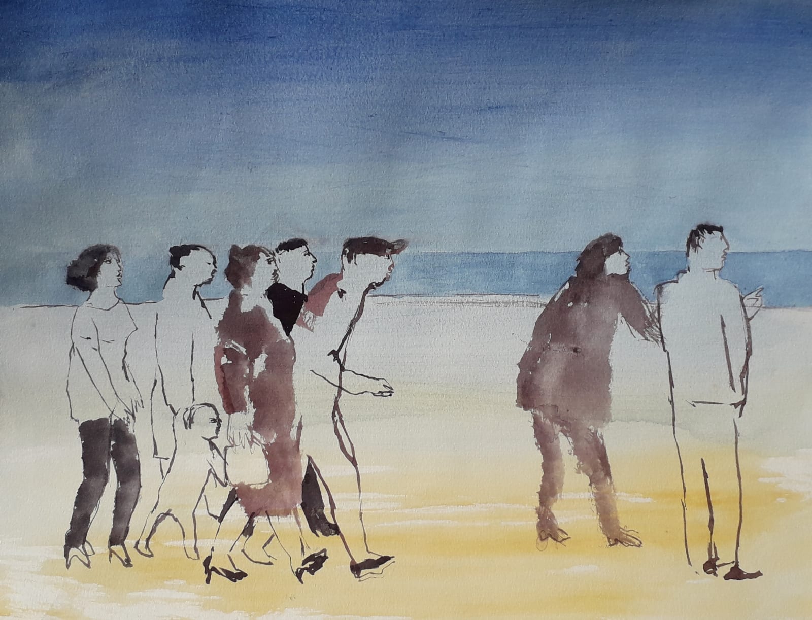 Richard Sorrell PPRWS Hon. RE, Sea Wall