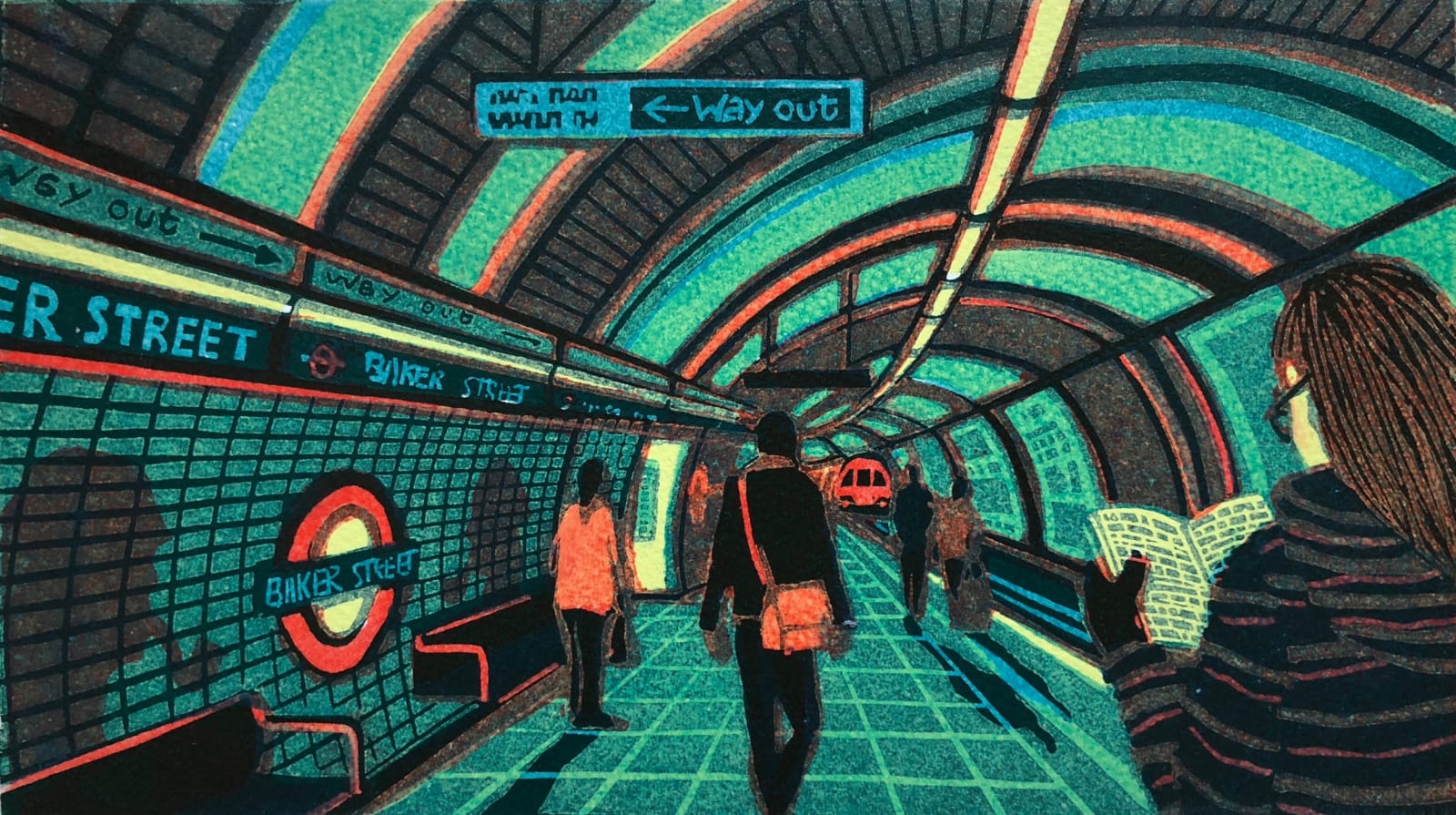 Gail Brodholt RE, Baker Street Shadows