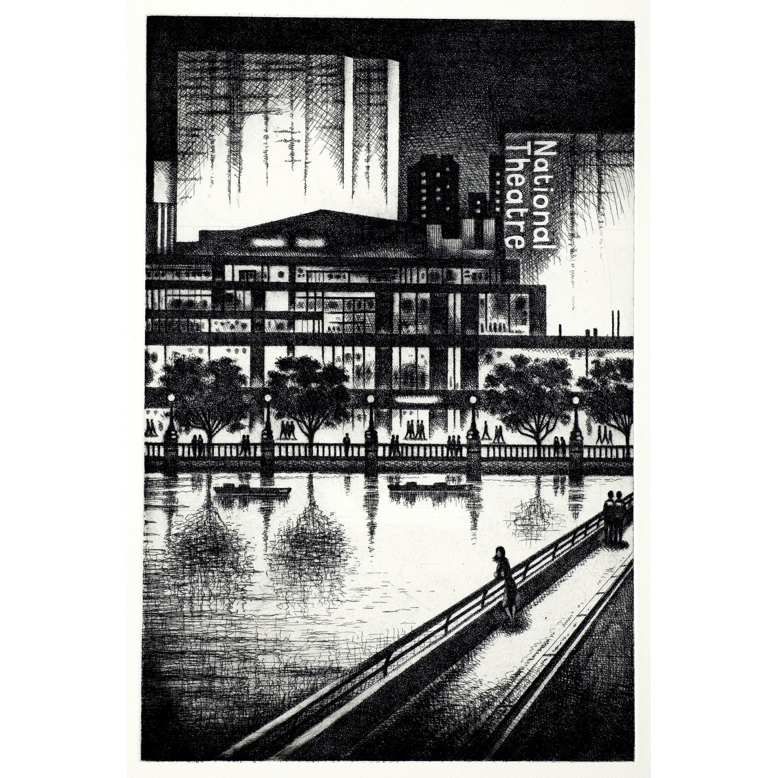 John Duffin RWS RE, National Theatre London