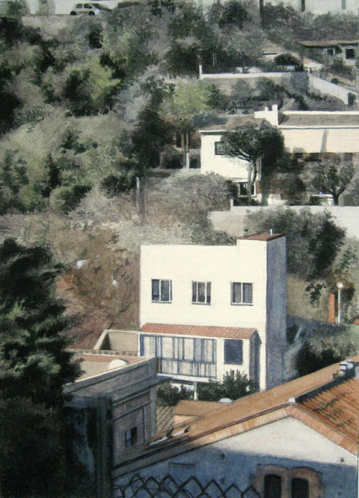 Michael Middleton RWS RE, From the Railway...