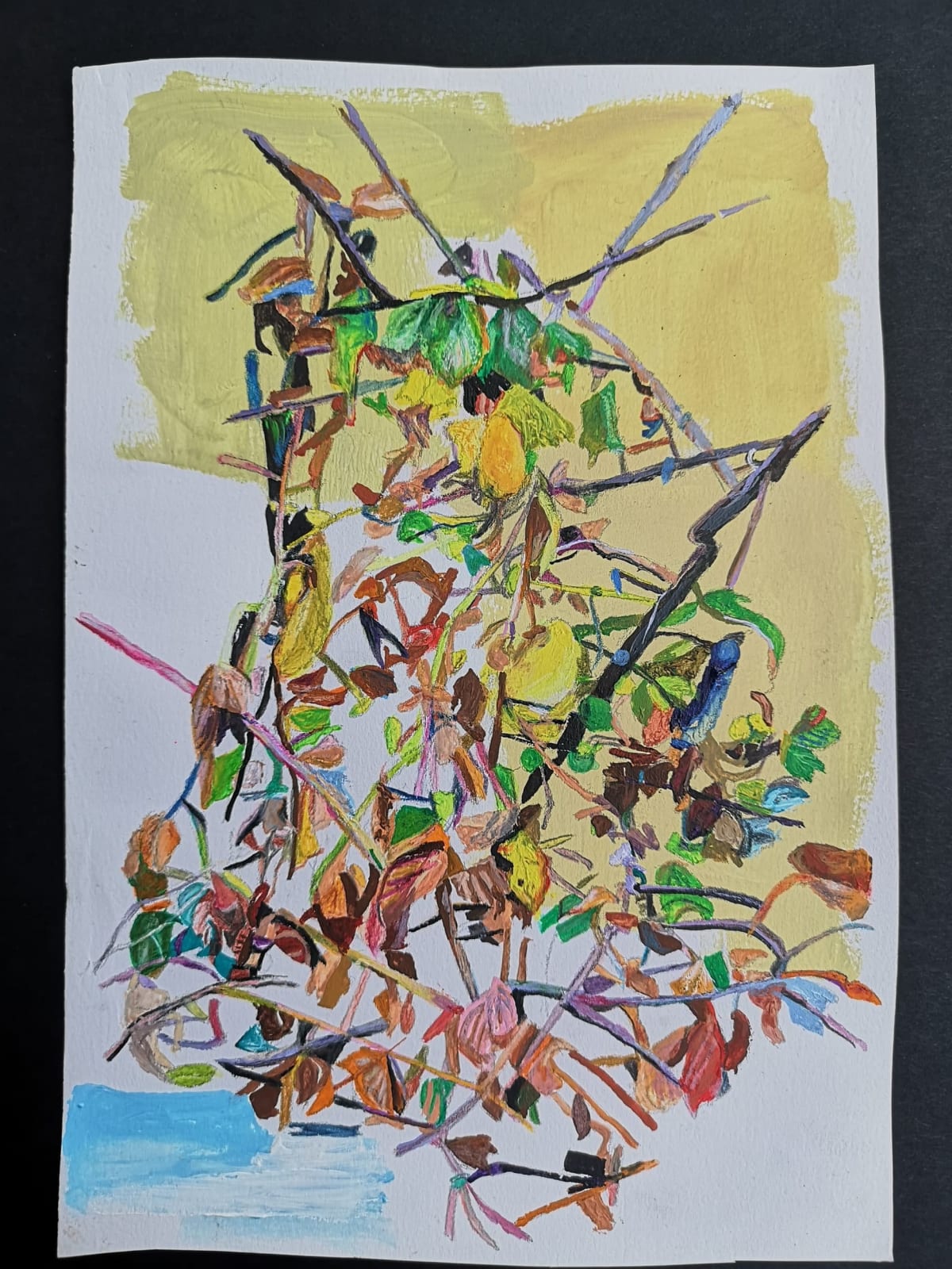 Patricia Paolozzi Cain ARWS, Within the Seed There Springs a Tree