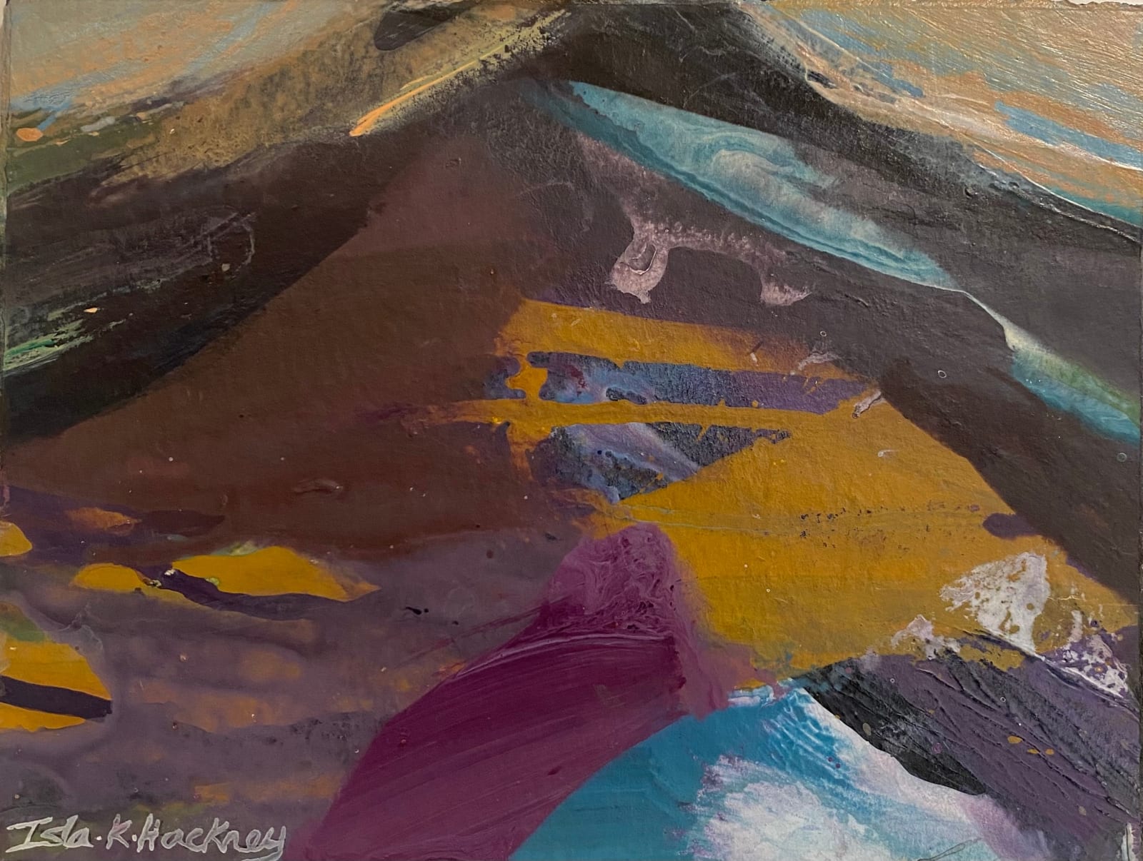Isla Hackney RWS, Sunset Ridge