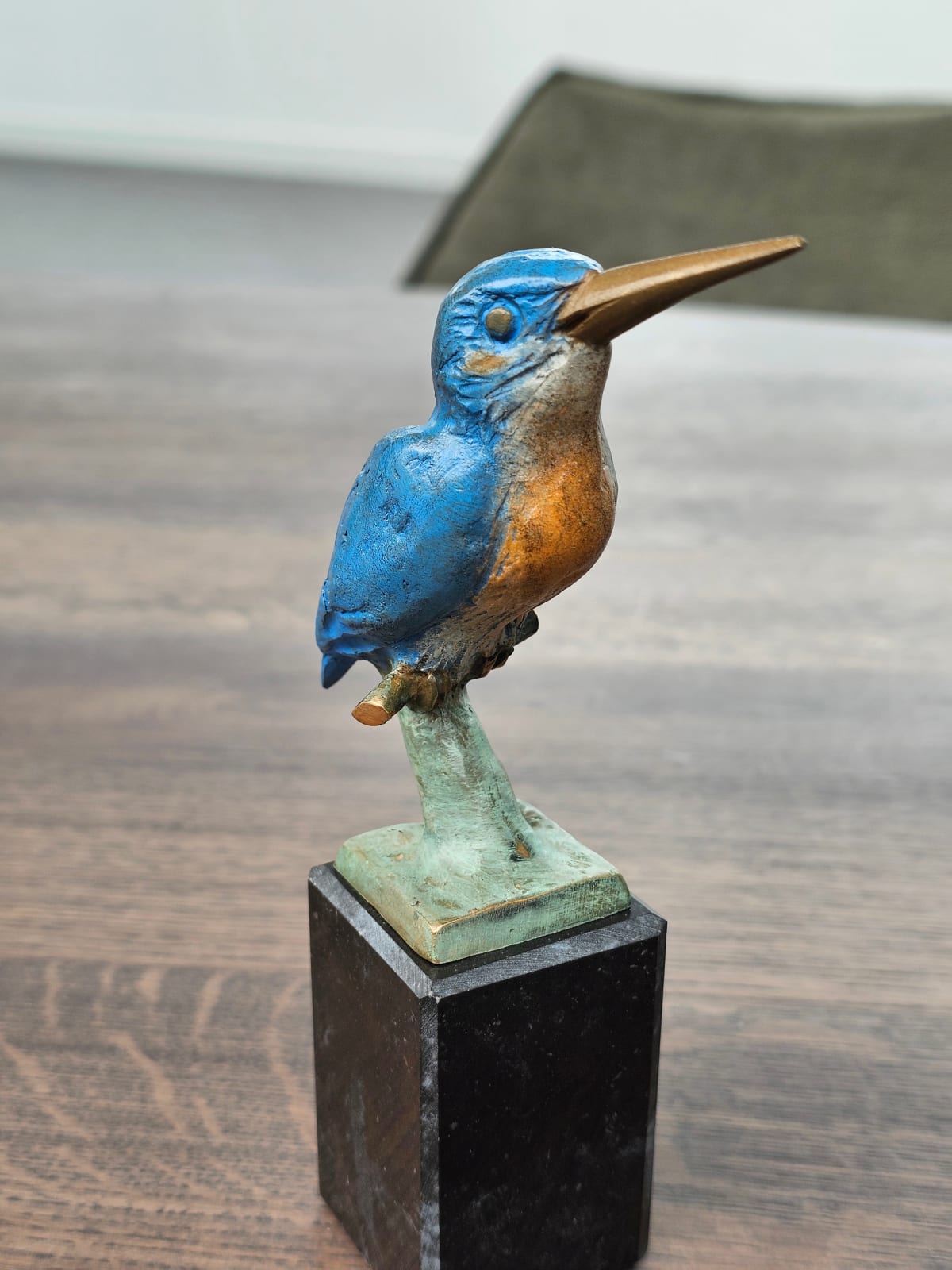 Maurice den Boer, Ijsvogel op sokkel