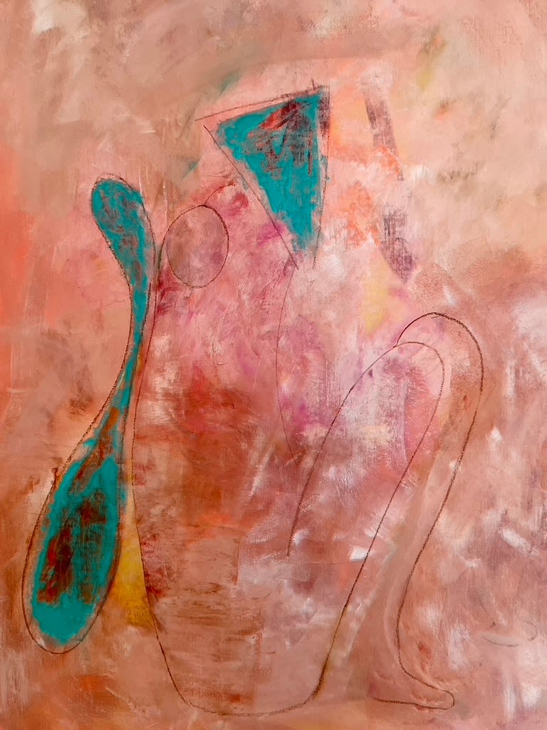 Micky Hoogendijk, Medium Schilderij