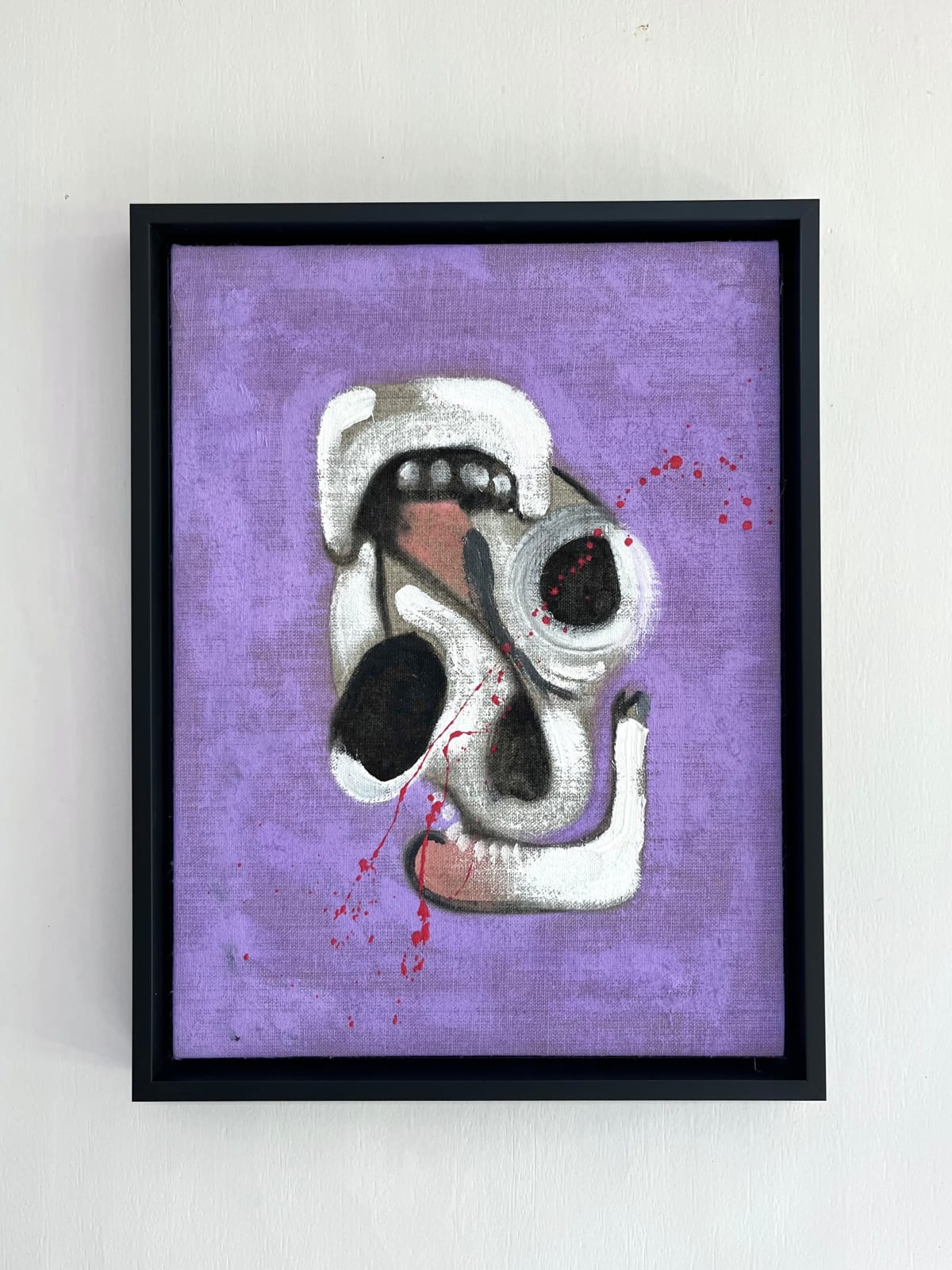 William Rosewood, "Skull Study" IV (Dark Purple), 2024