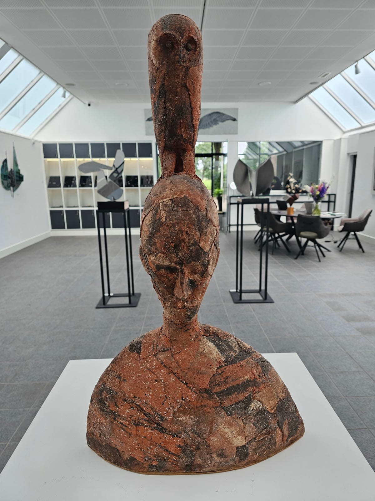 Jitse Sikkema, Man met uil
