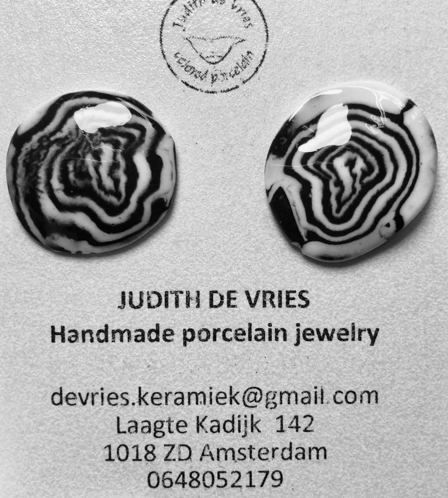 Judith de Vries, Oorobject ER184