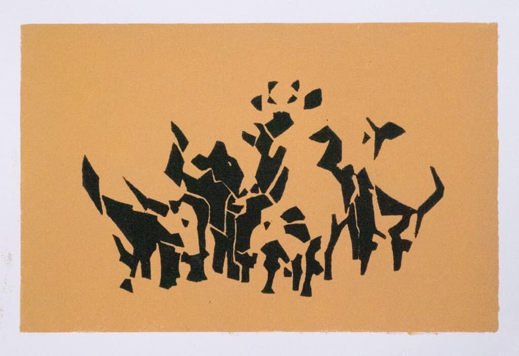 Antoinette Briët, Koeien (abstract) ,