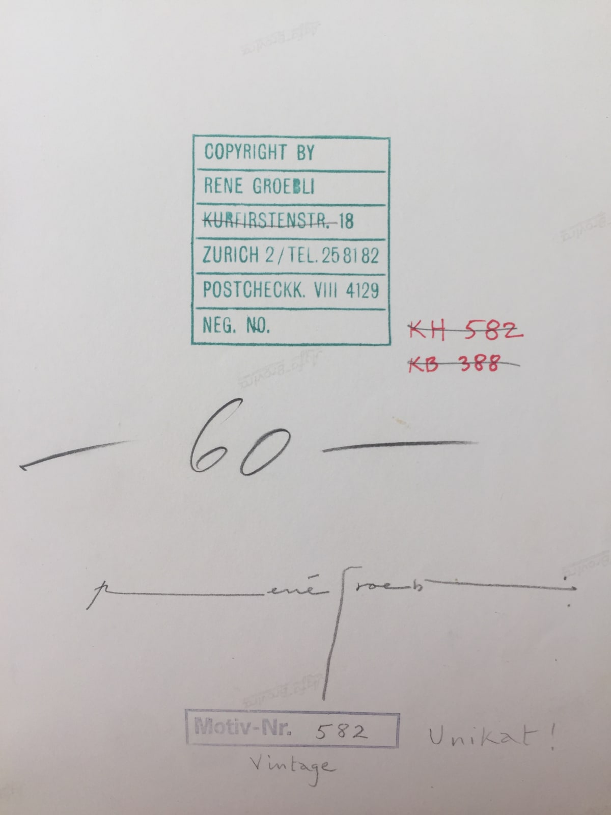 René Groebli, Die Schlafende (#582), Magie der Schiene, Vintage, 1949