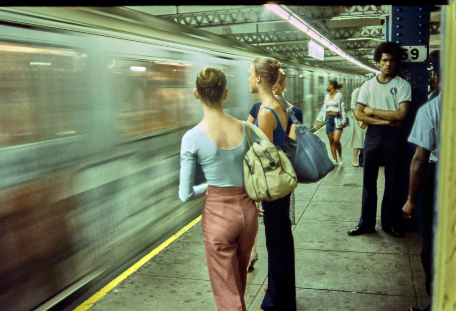 Willy Spiller, After the Rehearsal, Subway New York, 1982