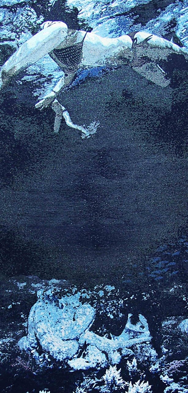 Laurence Aëgerter, Bain de Minuit (Pieuvre) from the series Longo Mai, 2013