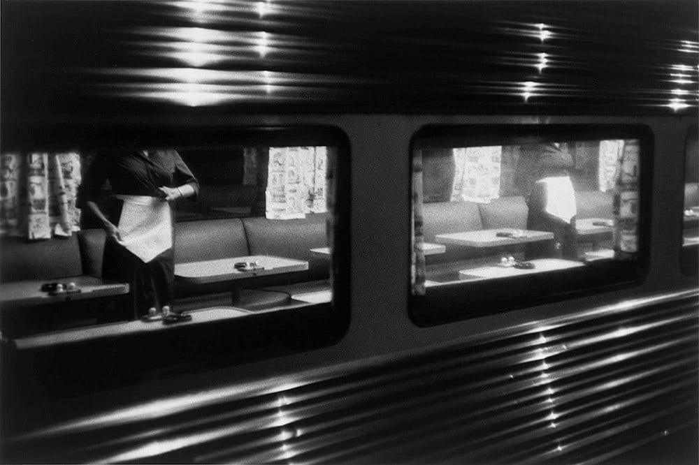 Louis Stettner, Waitresses, Pullman Car, 1958