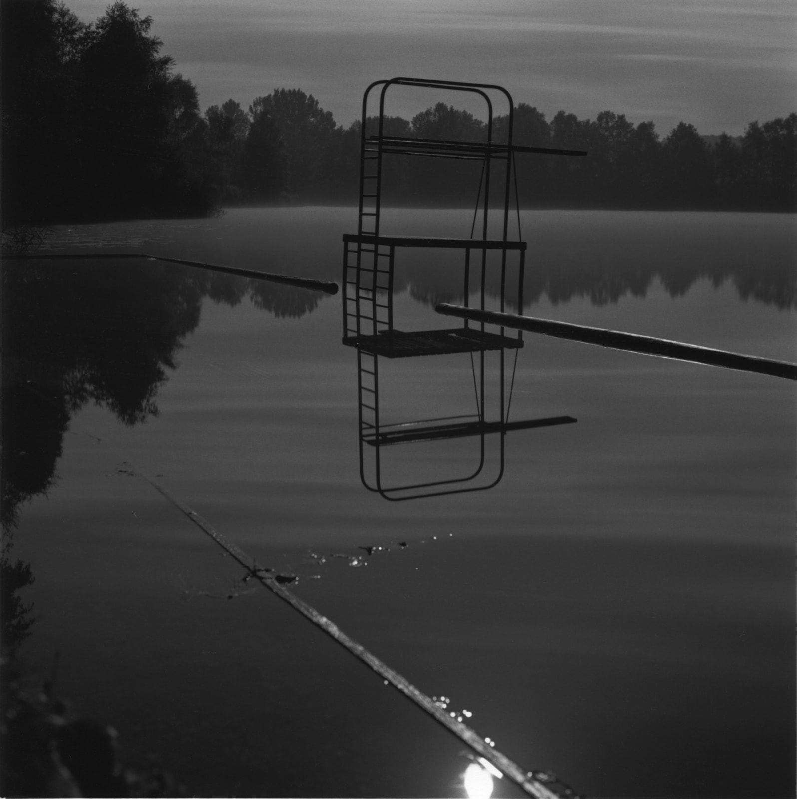 Simone Kappeler, Nussbaumerbadi im Mondlicht, 17.8.1978, 1978