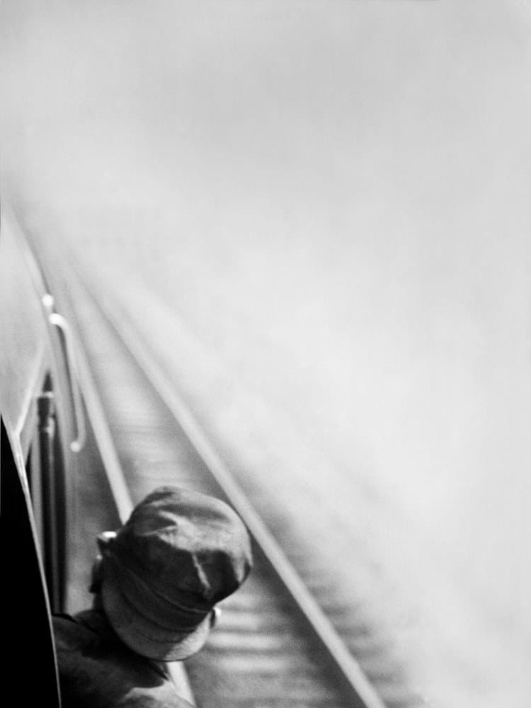 René Groebli, Rail Magic/Magie der Schiene (#567), 1949