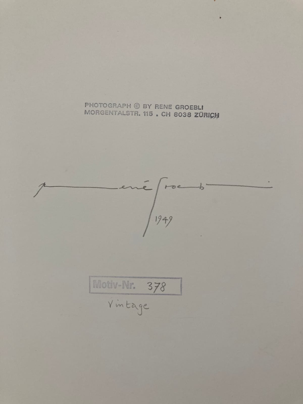 René Groebli, Rail Magic/Magie der Schiene (#378), Vintage, 1949