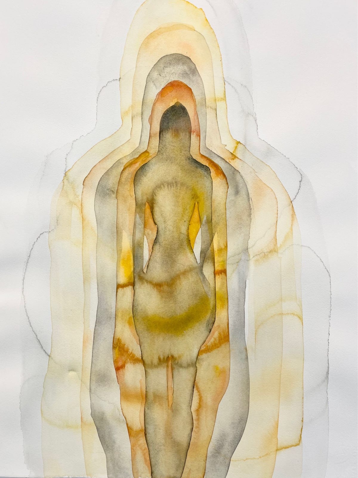 Kim McCarty, Yellow Grey, 2021