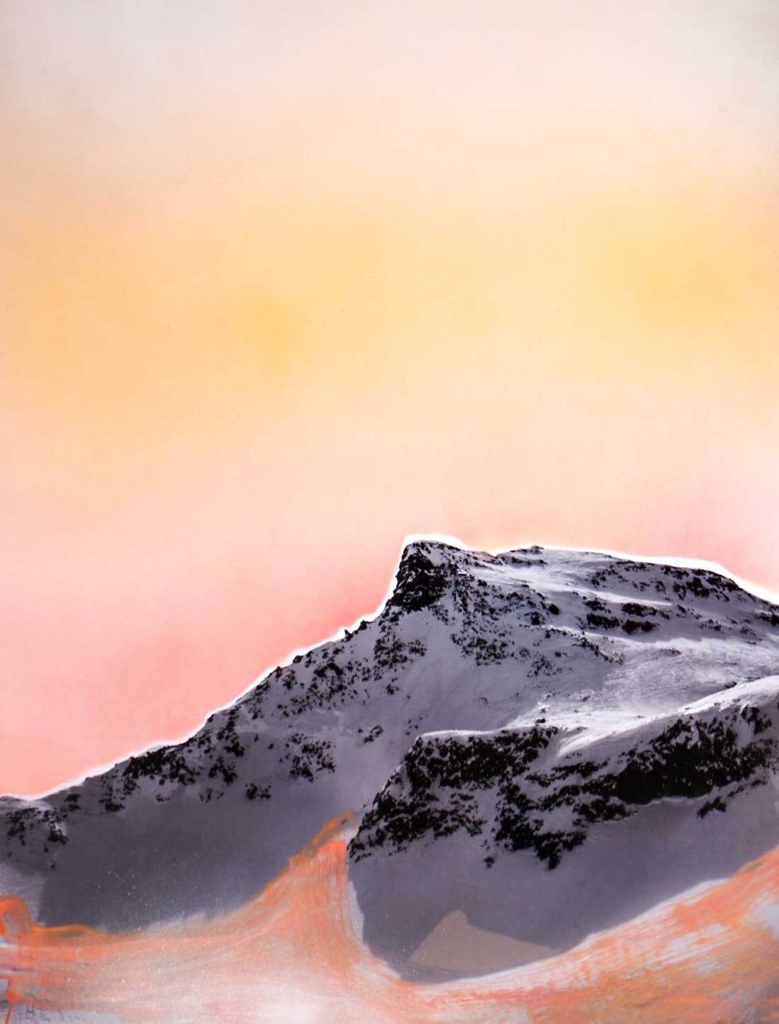 Douglas Mandry, Madulain Sunrise I, from the series Unseen Sights, 2021