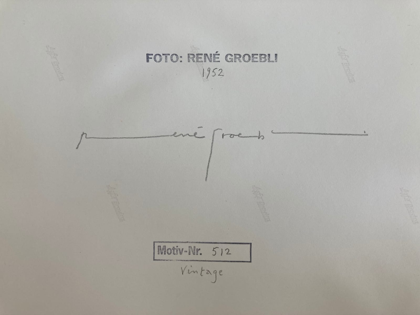 René Groebli, Nacken (#512), Paris, Das Auge der Liebe, Vintage, 1952