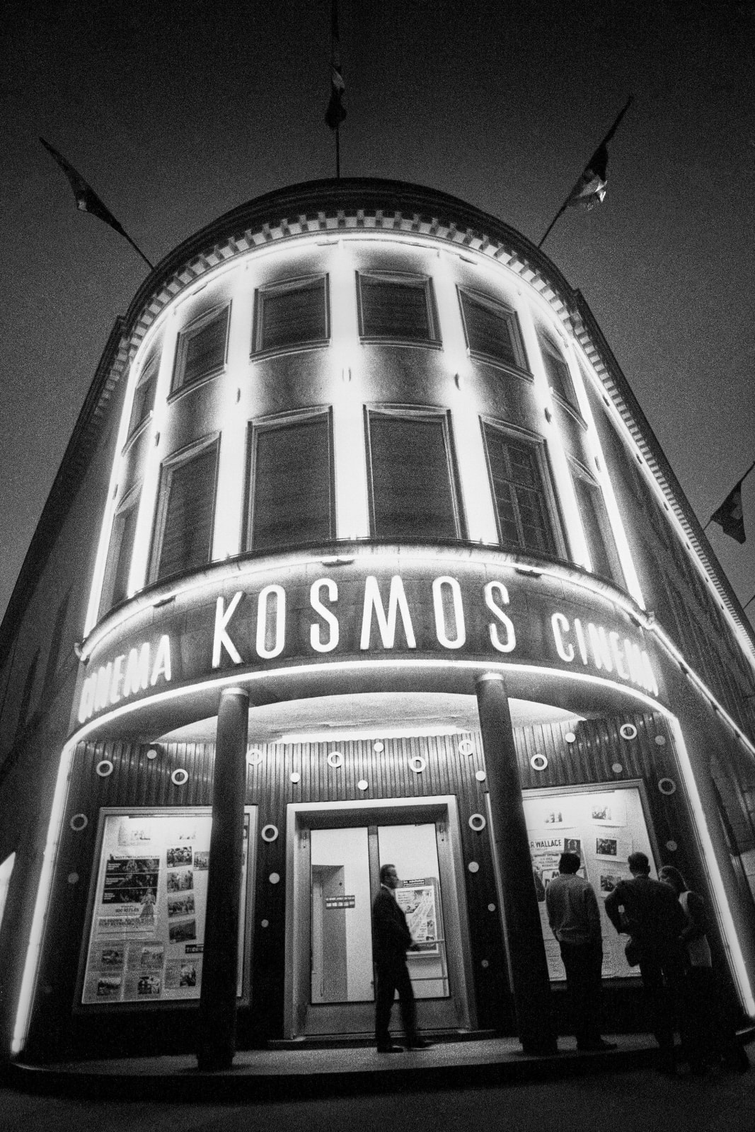 Willy Spiller, Kino Kosmos an der Badenerstrasse 109, Zürich, 1974
