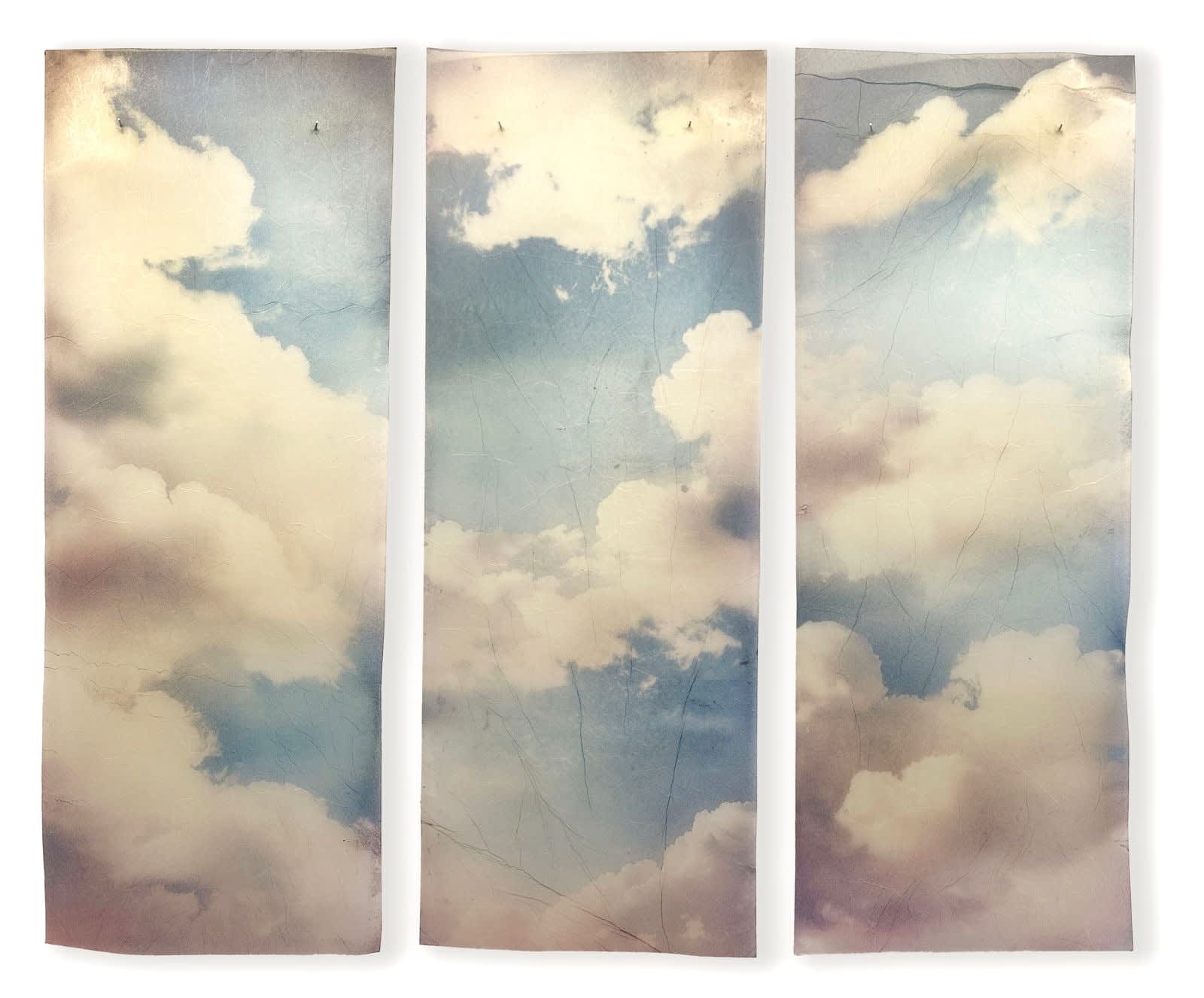 Joost Vandebrug, Clouds, Triptych, from Moment In Time, 2025