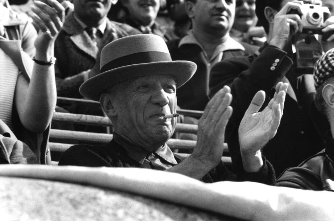 René Burri, Pablo Picasso, Nîmes, France, Vintage, 1957