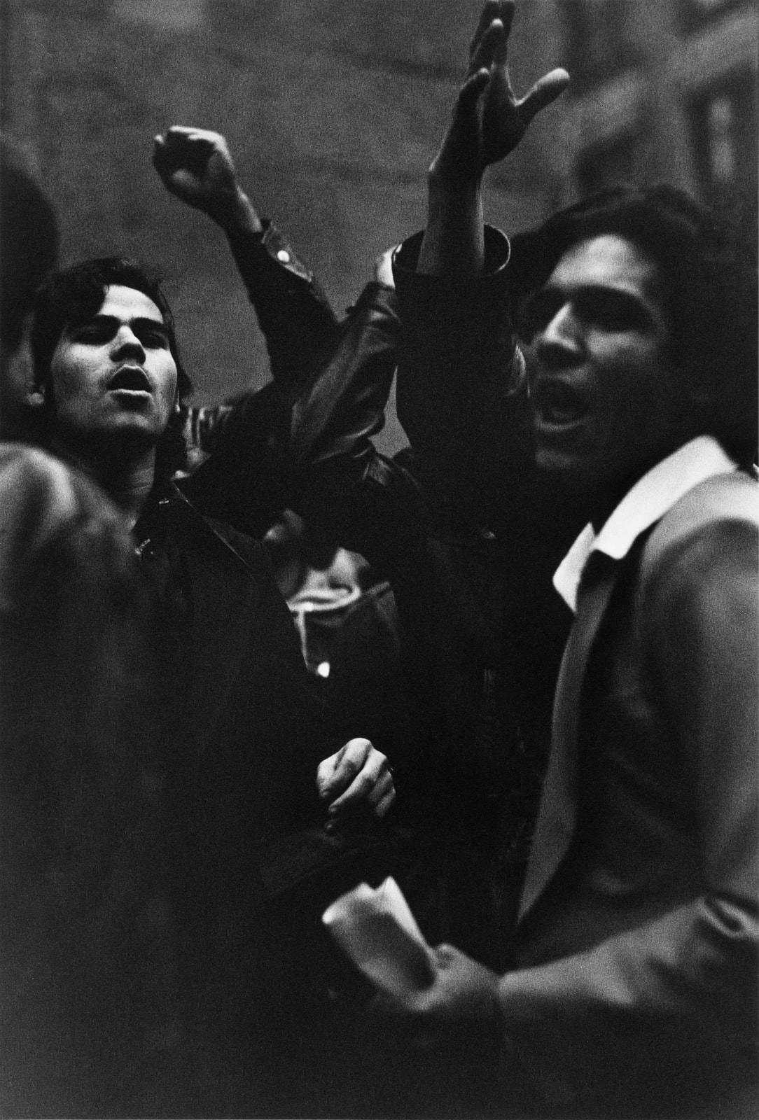 Louis Stettner, Demonstration on March in Support of United Farm Workers, New York, 1975