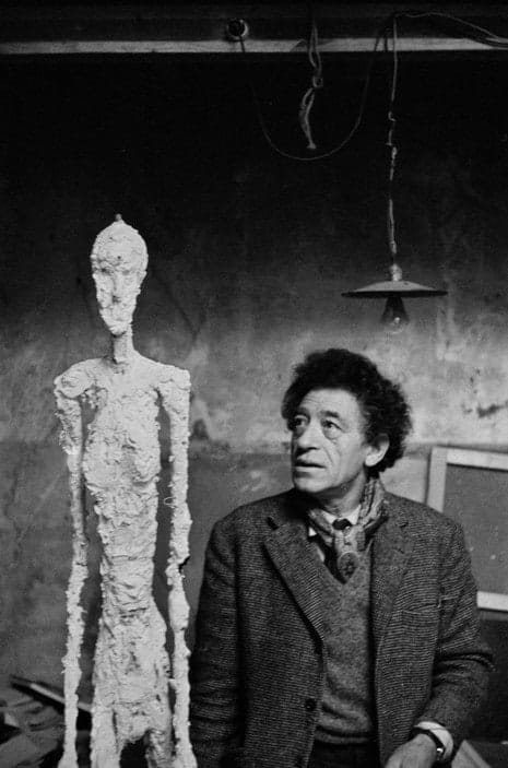 René Burri, Giacometti in seinem Atelier, Paris, Frankreich, 1961