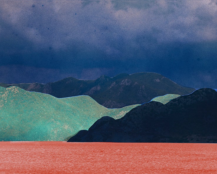 Douglas Mandry, Mountain Pass VIII, from the series Unseen Sights, 2018