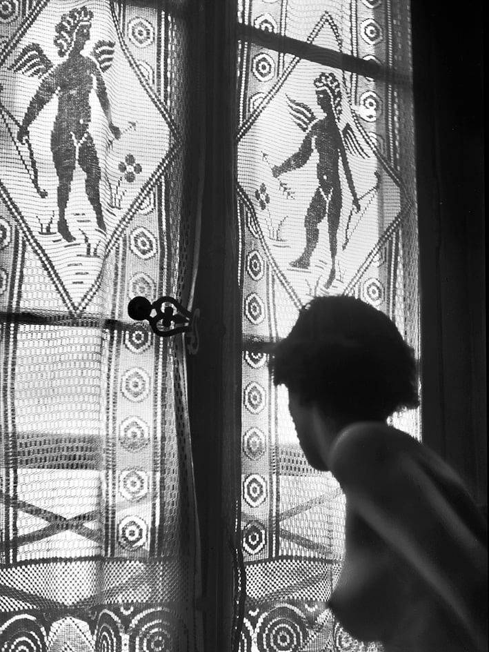 René Groebli, Cupid/Amor (#508), Paris, Das Auge der Liebe, 1952