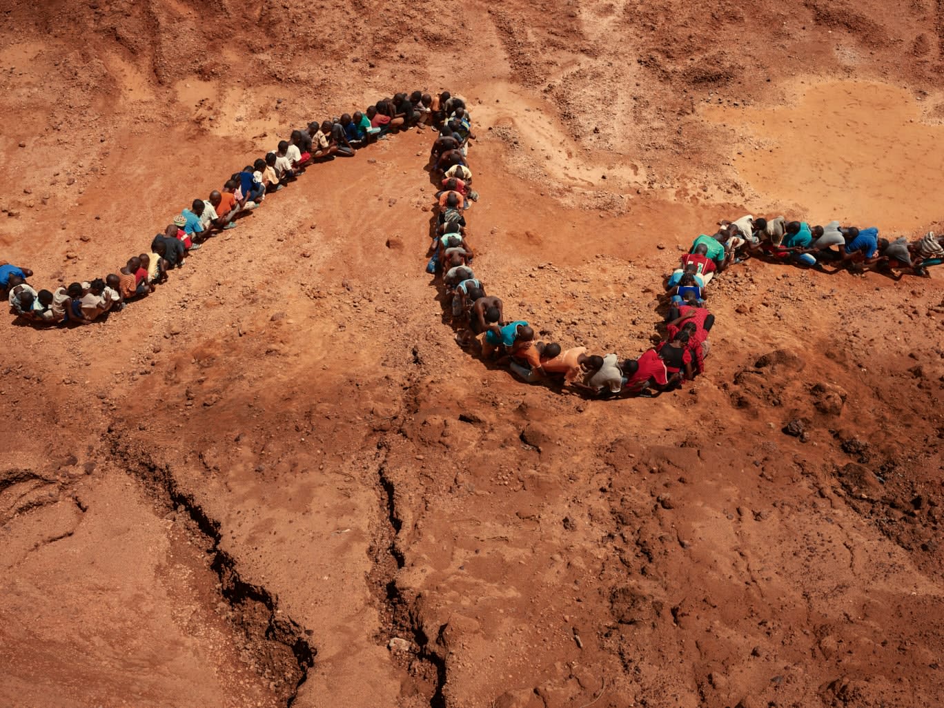 Pieter Henket, The Rainbow Python, from the series Congo Tales, 2017