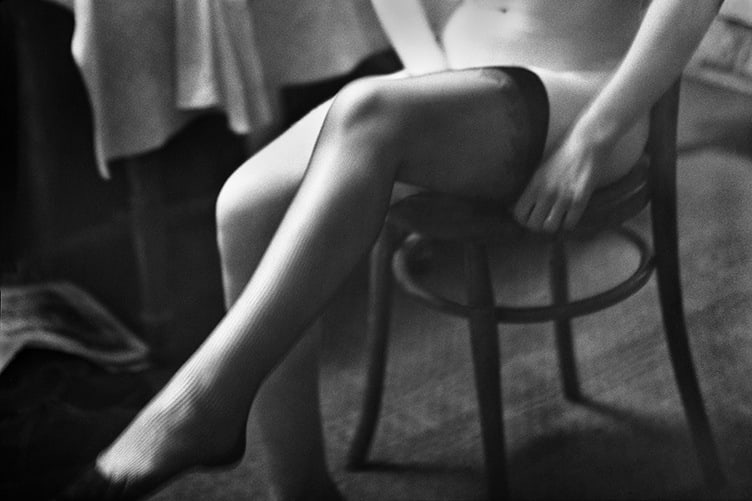René Groebli, Strümpfe (#531), Paris, Das Auge der Liebe, Vintage, 1952