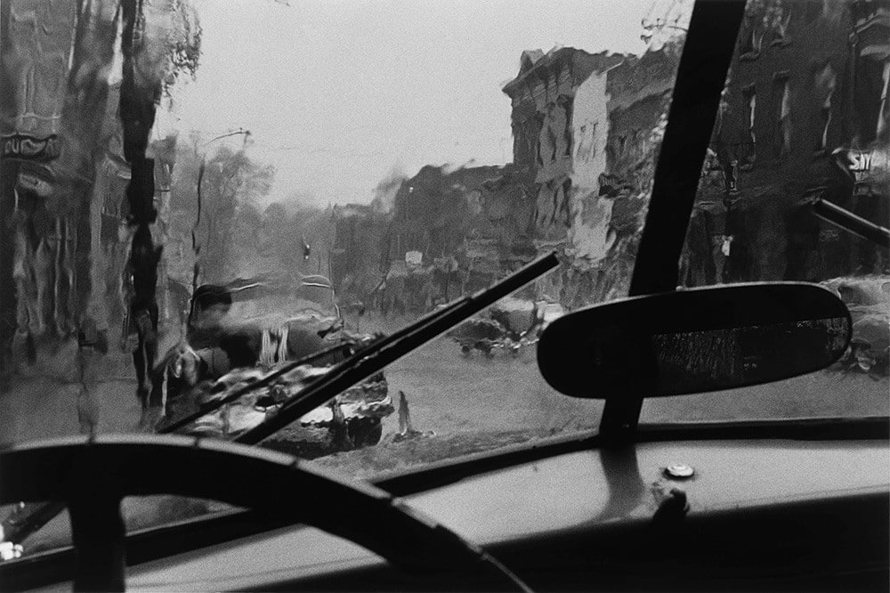 Louis Stettner, Windshield, Upstate New York, 1954
