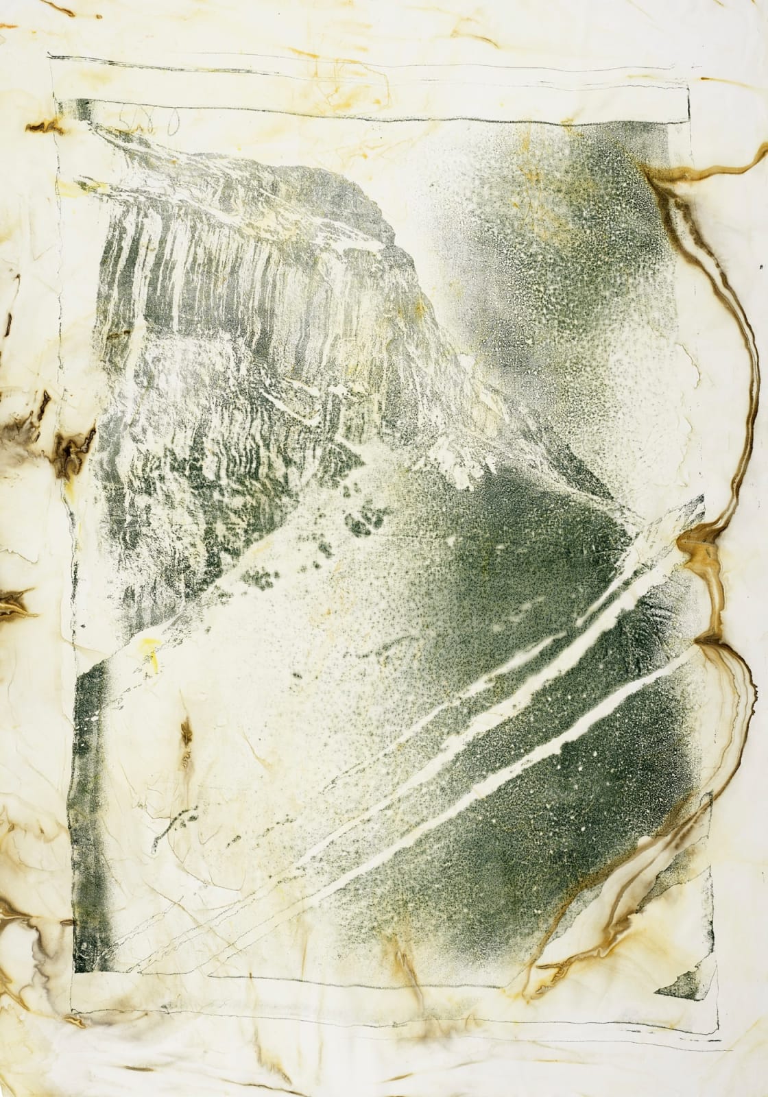 Douglas Mandry, Untitled (Peak), from the series Les Archives de la Planète, 2025