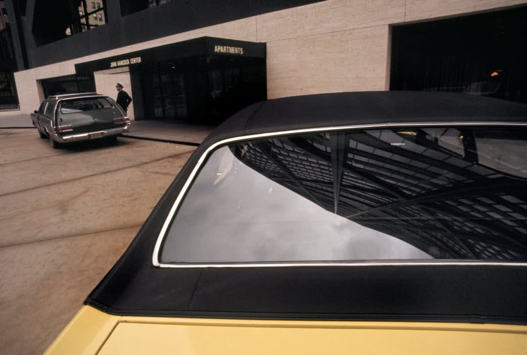René Burri, Yellow Car, Chicago, USA, Early Print, 1971
