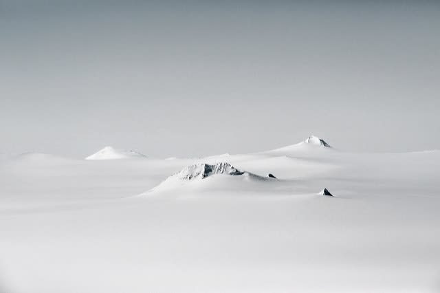 Paolo Pellegrin, Aerial over South Peninsula A. (no. 8), Antarctica, 2017