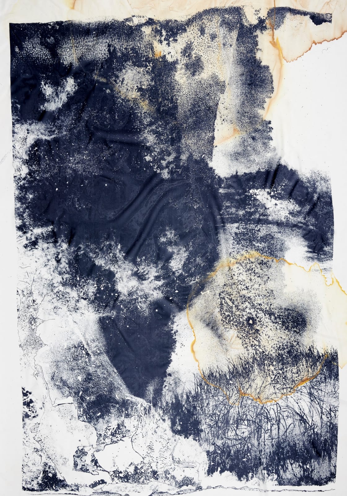 Douglas Mandry, Untitled (Lake), from the series Les Archives de la Planète, 2025