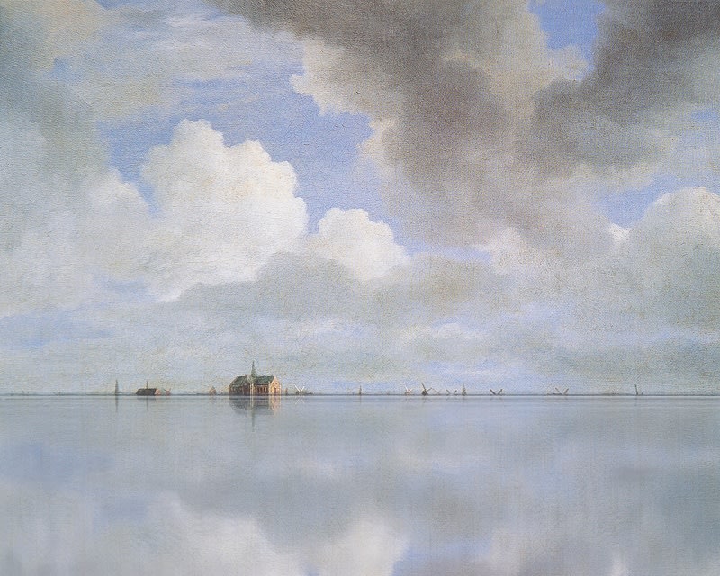 Laurence Aëgerter, 2306301742 (Ruisdael, View of Haarlem), from the series Compositions catalytiques - Ruisdael series, 2023