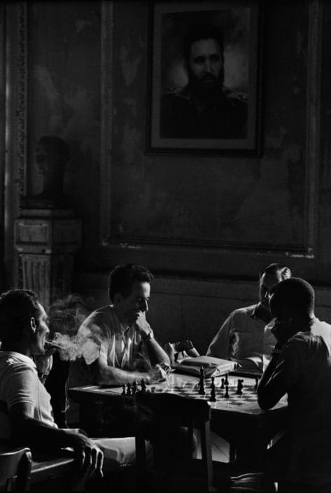 René Burri, Chess players at the ‘Spanish Club’, Havana, Cuba, 1974